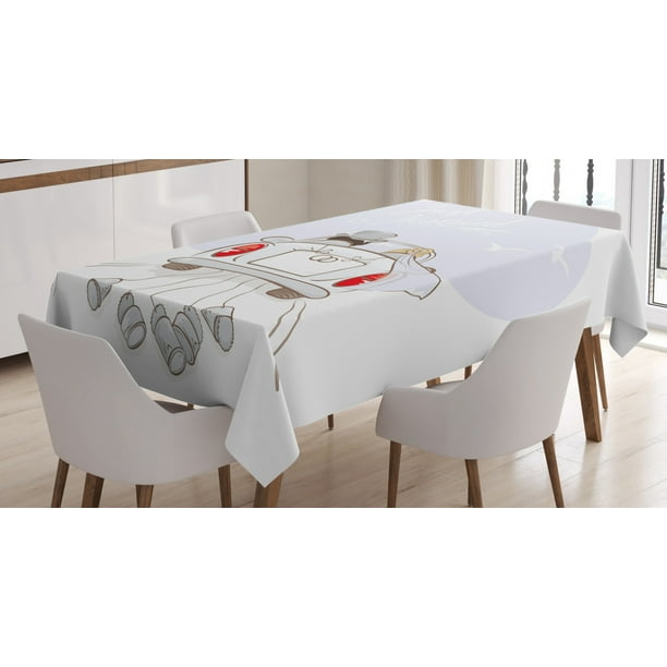 Waterproof Table Cover for Dining Room Patio Wedding Party Picnic Banquet Decoration LTtie Parrot Jungle Flowers Tablecloth for Rectangle Tables 60 x 90 Waterproof Table Cover for Dining Room Patio Wedding Party Picnic Banquet Decoration LTtie Parrot Jungle Flowers Tablecloth for Rectangle Tables 60 x 90